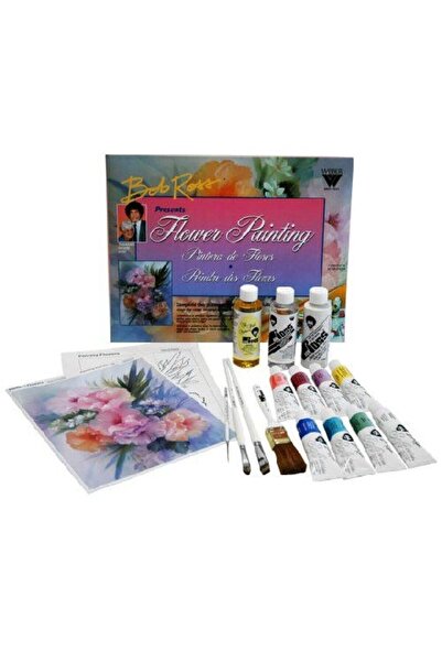 Bob Ross Yağlı Boya Çiçek Seti 5576897