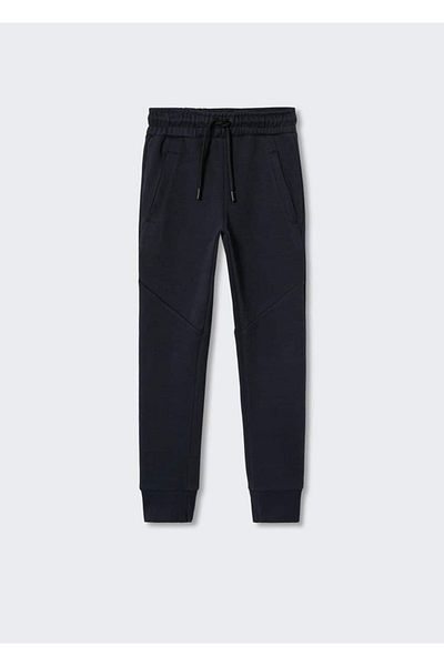 MANGO Kids Dark Blue Pants for Kids