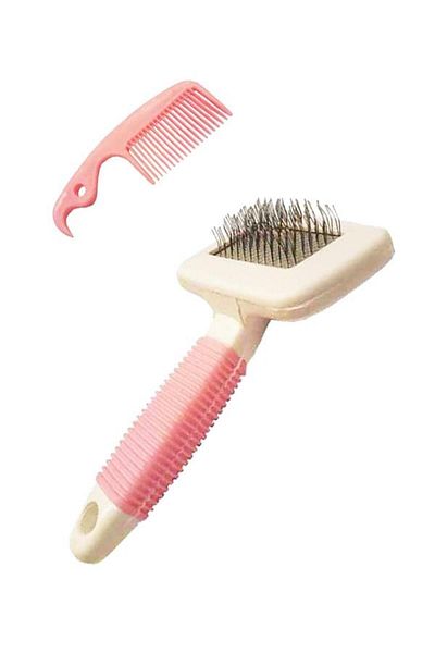 Lion Beaded Comb