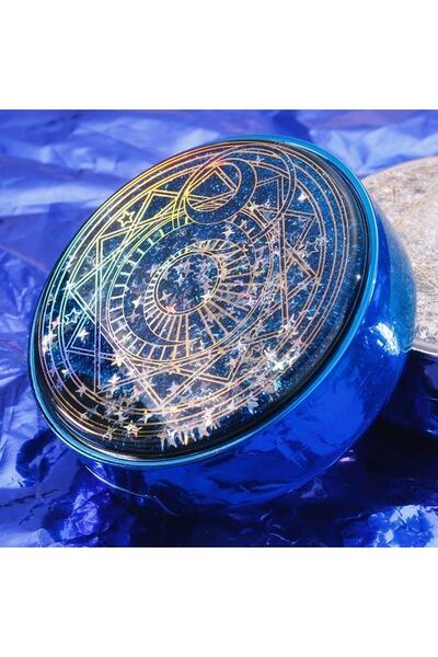 Labella Compass Lens Container Blue