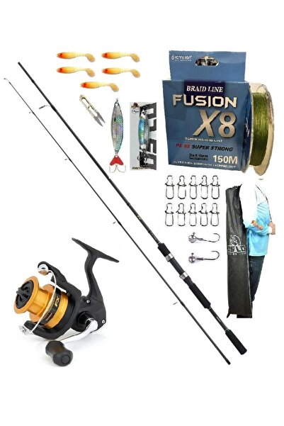 Shimano FX XT 2.70m 14-40gr Shimano Fx 4000 8 Örgü Mix Olta Seti