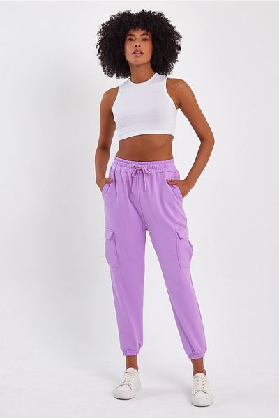 ALEXANDERGARDI JOGGER TRACKPANTS WITH CARGO POCKET (B23-0032)