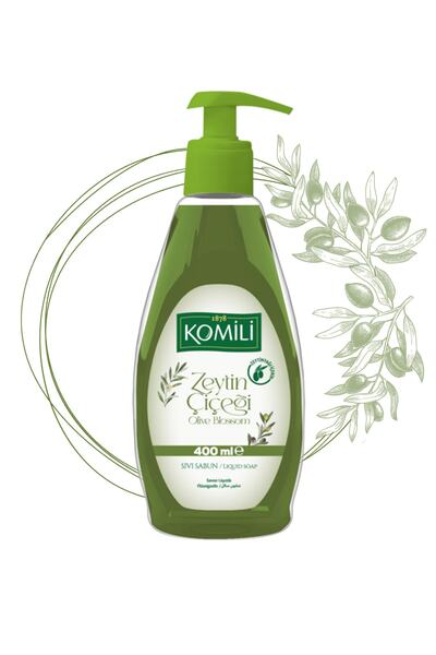 Komili صابون سائل بزهرة الزيتون - برائحة زهرة الزيتون - 400 مل
