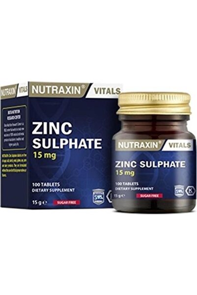 Nutraxin Zinc Sulphate 100 Tablets