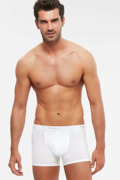 Kom Men's Combed Cotton Lycra Compact Tight Short Boxer 4 Piece
