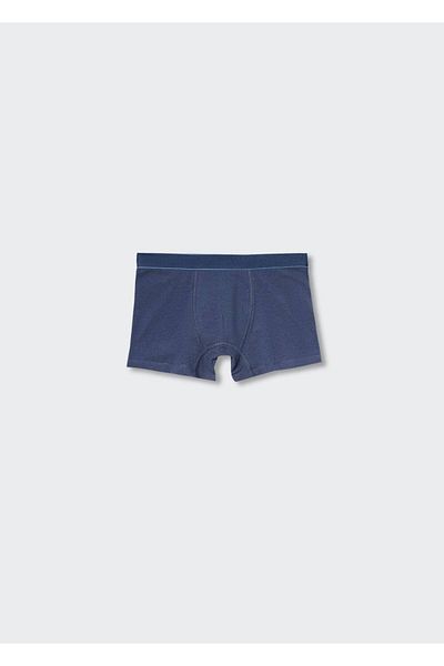 MANGO Kids Boxer albastru pentru copii