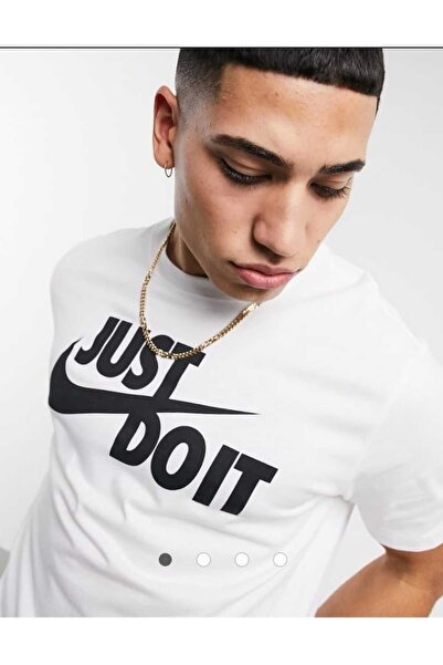 Nike Nsw Tee Just Do It Swoosh Erkek Gri Günlük Stil Tişört CNG-STORE®