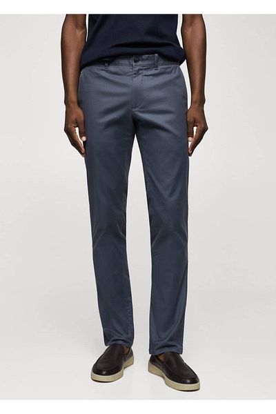 MANGO Man Kalhoty Slim Fit Serj Chino