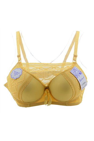 Shutianna Ekstra Dolgulu Destekli Dantelli Double Push Up B Cup Sütyen DS88 No:6 ARL