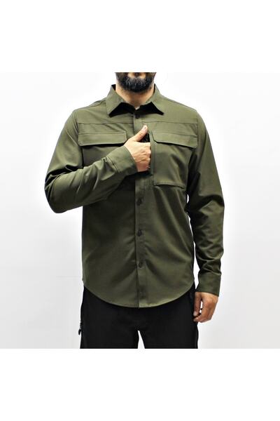 Mudwill Haki Flex Tactical Outdoor Taktik Gömlek