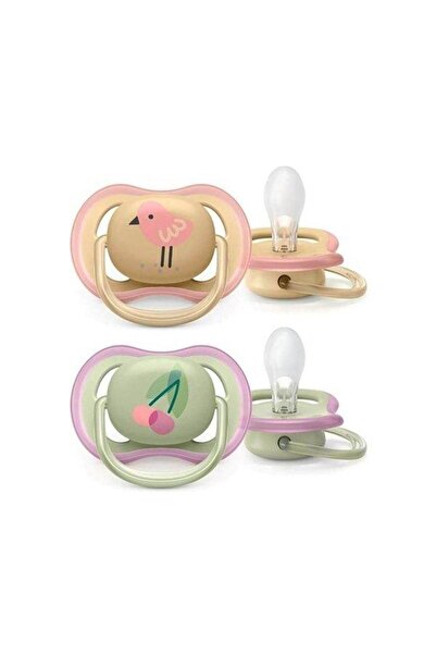 Philips Avent Scf085/13 Ultra Air Silikon Emzik 2Li 06 Ay Kız
