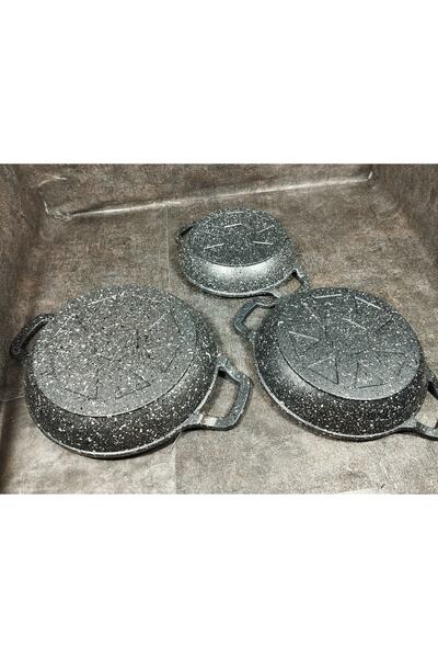 Esse Essenso 3-piece granite casting pan set Gray