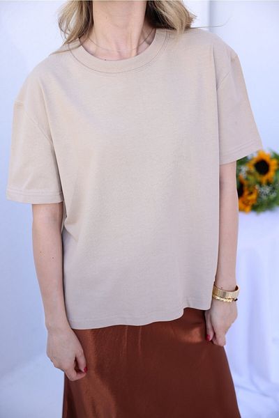 Özge Özgenç Στοιχείο με υφή Crew Neck Tok Basic