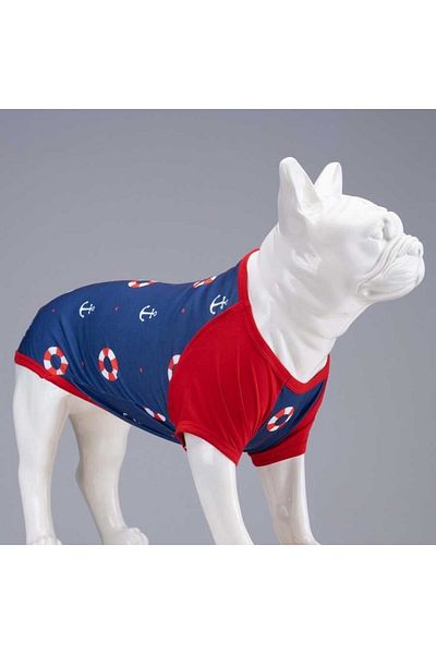 Lindodogs Little Sailer Small, Medium and Large Breed Dog T-shirt