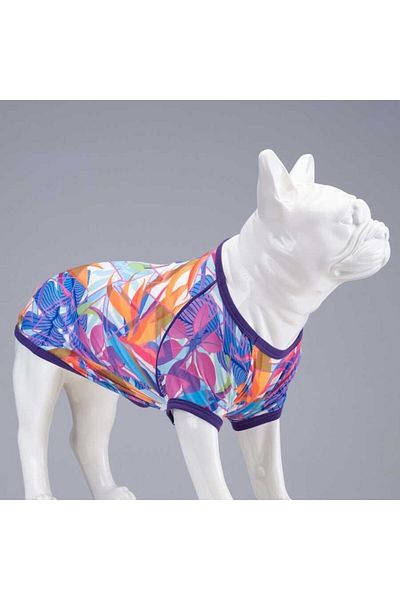 Lindodogs Violet Small, Medium and Large Breed Dog T-shirt