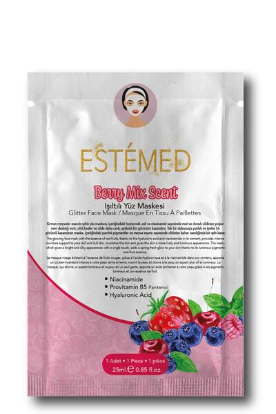 ESTEMED قناع ورق عطري مزيج التوت - قناع أوراق التوت مزيج التوت