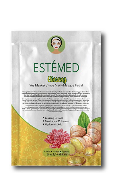 ESTEMED قناع ورق الجينسنغ - قناع ورق الجينسنغ