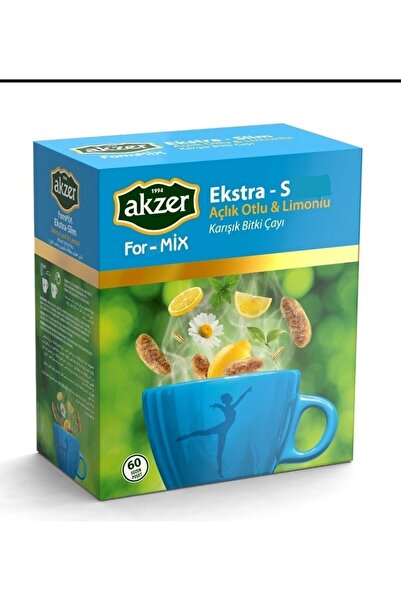 Akzer For-mix Ekstra (s) Bitki Çayı (90 G) (60'lı Süzen Poşet)