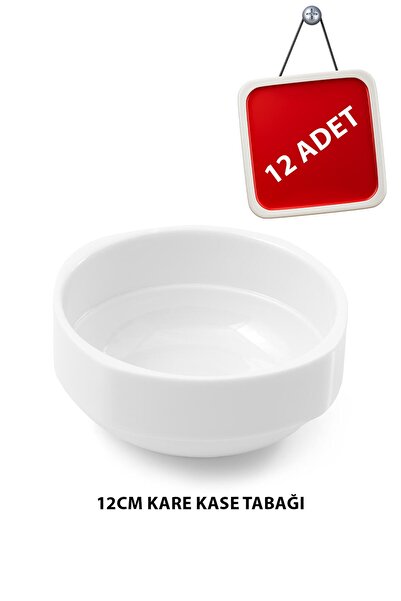 İMSAŞ MELAMİN 12 Cm Kırılmaz Melamin Kare Kase Tabağı Çorba Cacık Yoğurt Için...