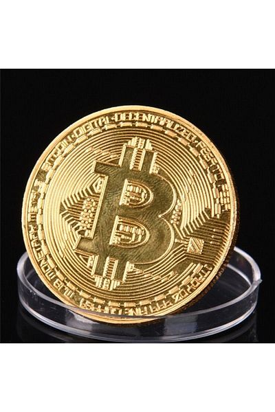 Neptüns Възпоменателна монета с биткойн монета