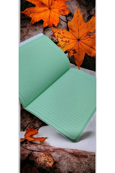 Hisli Şeyler „I HAVE A PROBLEM” Hârtie de culoare verde A5 LĂȚĂ 80 DE FOI