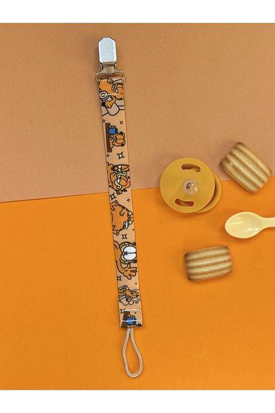 KARAMİLA Set of 3 Baby Pacifier Strap - Pacifier Chain - Newborn Pacifier Strap