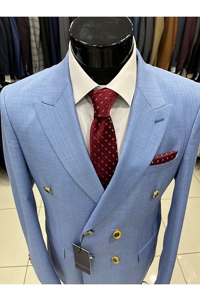 MASSARO Costum Flafil Slimfit la două piept