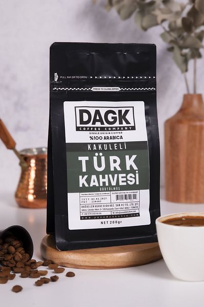 Dagk Turkish Coffee with Cardamom 200g Ground