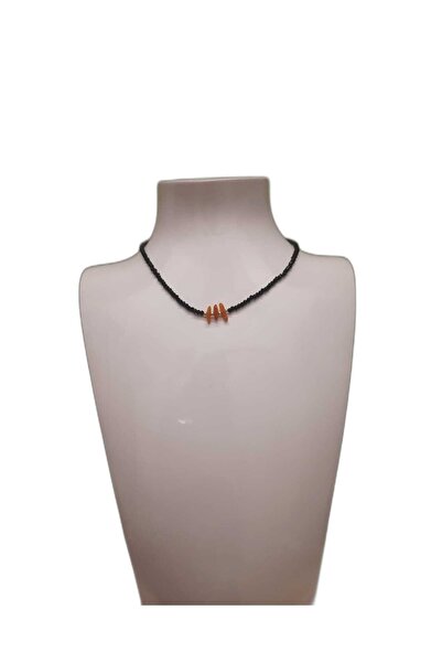 Kehribar Taşlı Gümüş Aparatlı Kolye