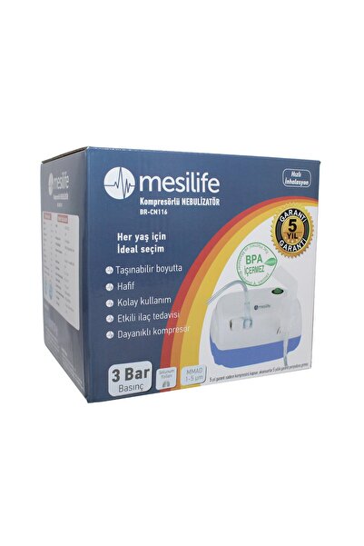 Mesilife Nebulizatör Inhalasyon Cihazı Br-cn116