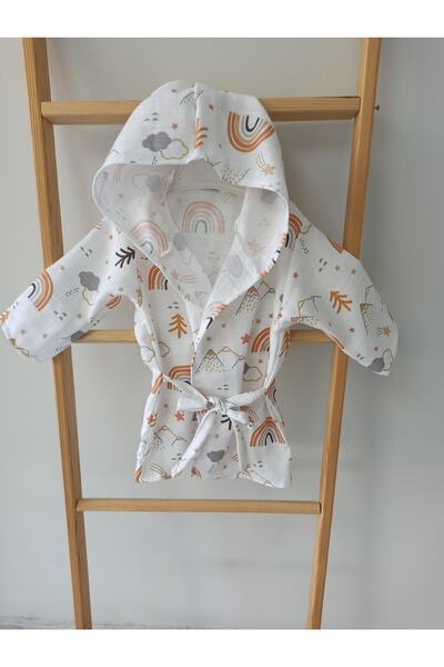 Ege HOME Decoration&Accessories رداء حمام موسلين للأطفال من Ege Home