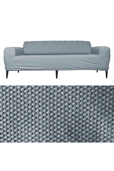 TUCHMALL Flexible and Elastic Sofa Cover - Tied Sofa Bed and Sofa Cover