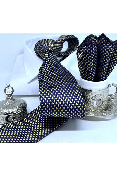 B'lazzotti Woven Handkerchief Tie