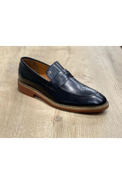 Pierre Cardin Σόλα Freelight (Ελαφρύ Σόλα) Γνήσιο δέρμα χωρίς κορδόνια Παπούτσια Oxford