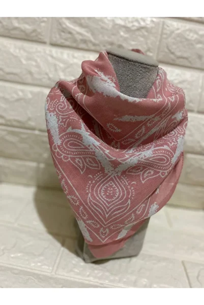 sema aksesuar Unisex Ethnic Patterned Cotton Scarf - Bandana