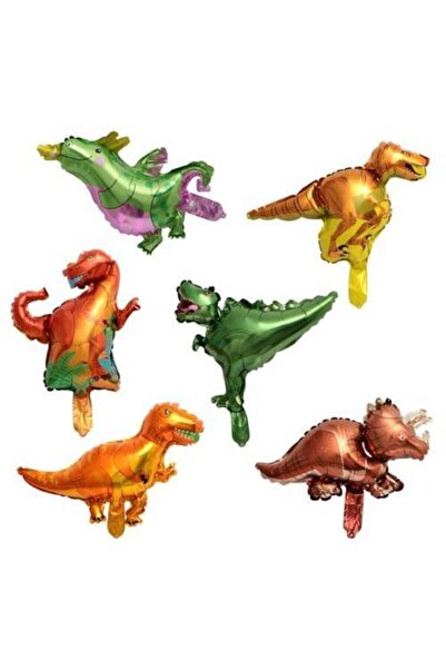 aşkın concept Dinozor Folyo Balon Seti 6'lı