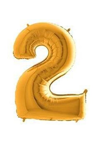 aşkın concept Gold 2 Rakam Balon 16 İnç Doğum Günü Parti Süsü
