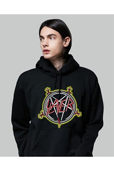 Touz Küt Küt Slayer Μαύρο με κουκούλα Φούτερ