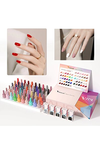 Venalisa VİP 4 60 Renk Uv Led Kalıcı Oje Seti
