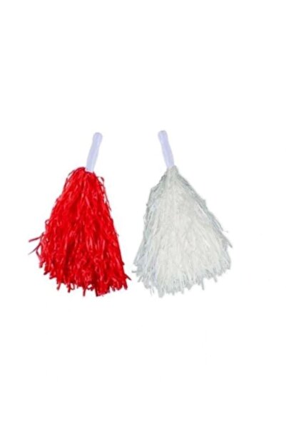 aşkın concept İKİLİ GÖSTERİ PONPONU METALİZE KIRMIZI BEYAZ RENKLERDE ÇİFT