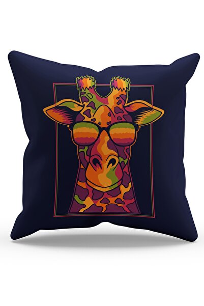 Moud's Husă de pernă din piele întoarsă imprimata pe doua fete - PL791