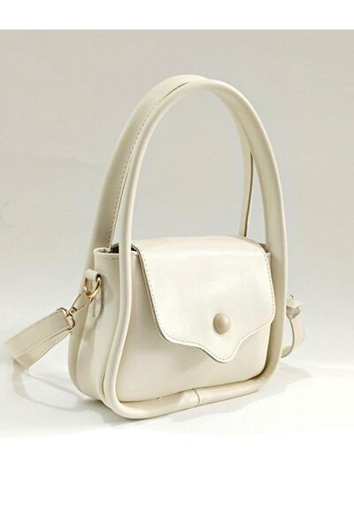 Genel Markalar Kadın düğmeli omuz ve kol çantası