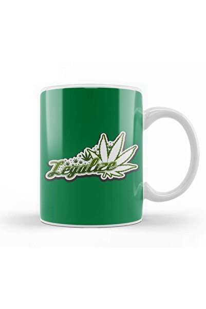 Legalize Weed Marijuana Cannabis Mugs Porcelain