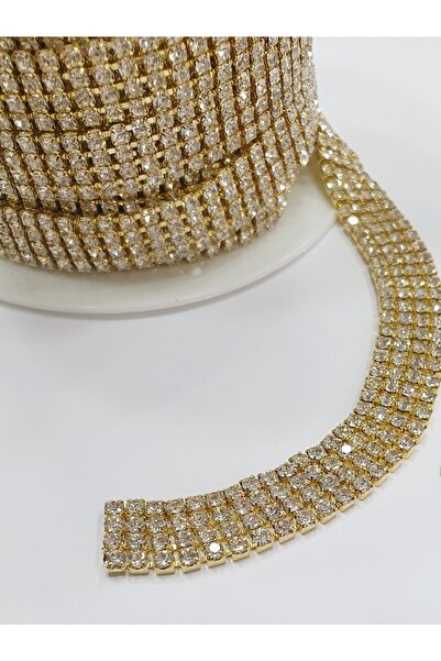 CRYSTALSHOP شريط حجري - 4 صفوف (1 متر)