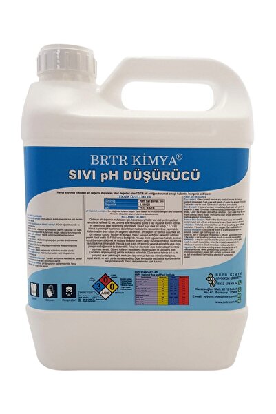 Brtr Kimya 6 kg Sıvı Ph Düşürücü