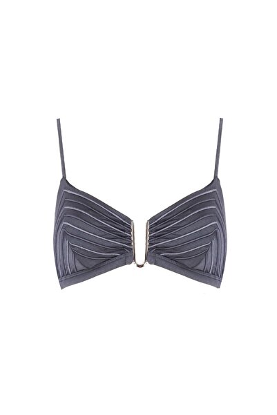 Monument Swimwear Helena - Bikini Üstü - Antrasit