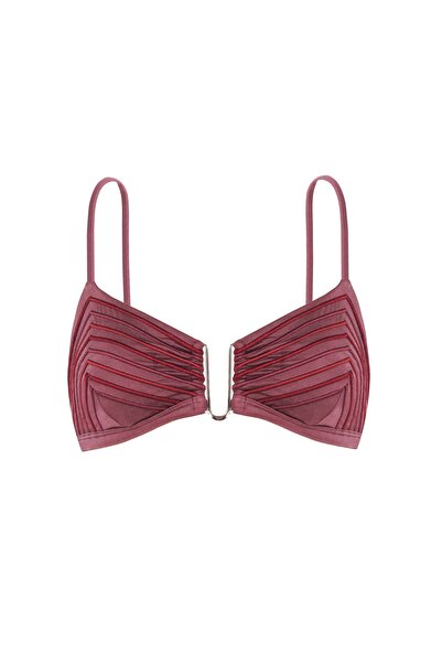 Monument Swimwear Helena - Bikini Üstü - Mürdüm