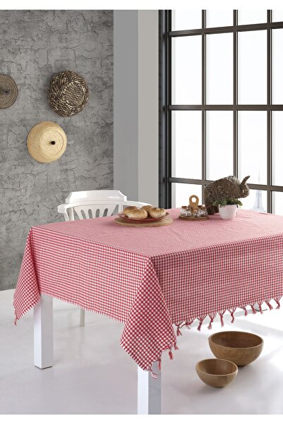 Lux Touch Червона пікнікова скатертина 160 X 160 см Скатертина для столу