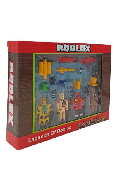 PopŞeker مجموعة شخصيات لعبة Roblox Legends Of Roblox مكونة من 4 أحرف مع ملحقات