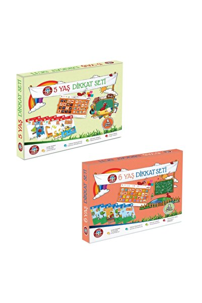 Çocuk Akademi 5 Yaş ve 6 Yaş Dikkat Seti
